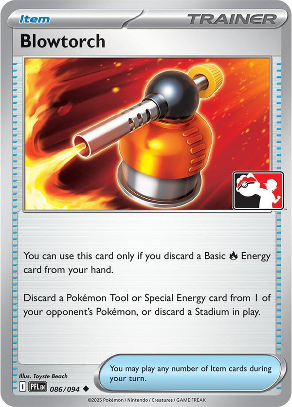 Blowtorch - 086/094 [Prize Pack Series Cards]