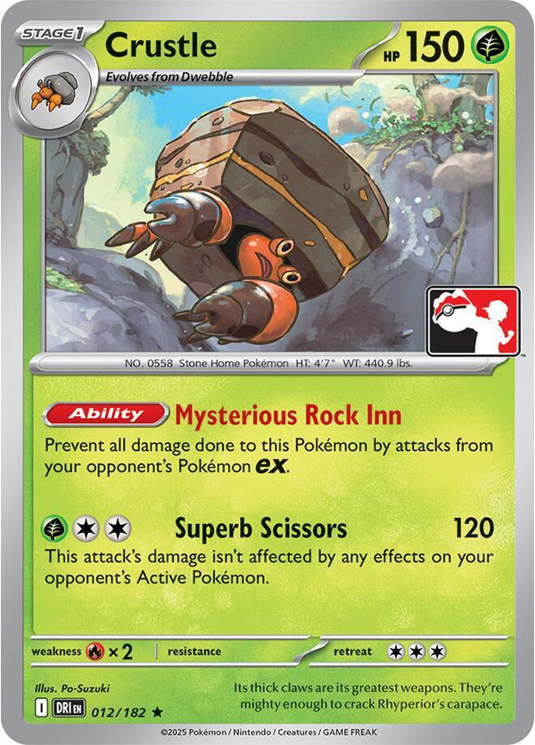 Crustle - 012/182 [Prize Pack Series Cards]