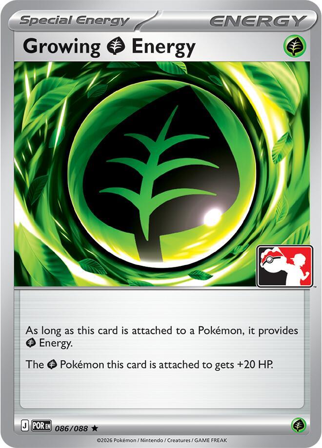 Growing Grass Energy - 086/088 [Prize Pack Series Cards]
