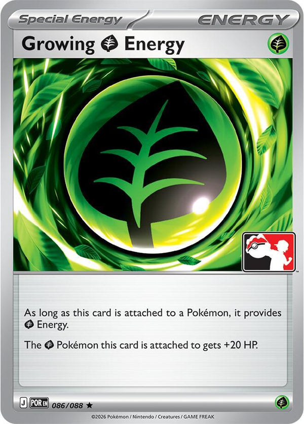 Growing Grass Energy - 086/088 [Prize Pack Series Cards]