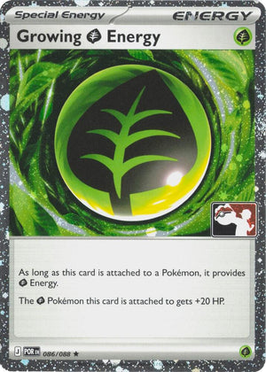Growing Grass Energy - 086/088 (Cosmos Holo) [Prize Pack Series Cards]