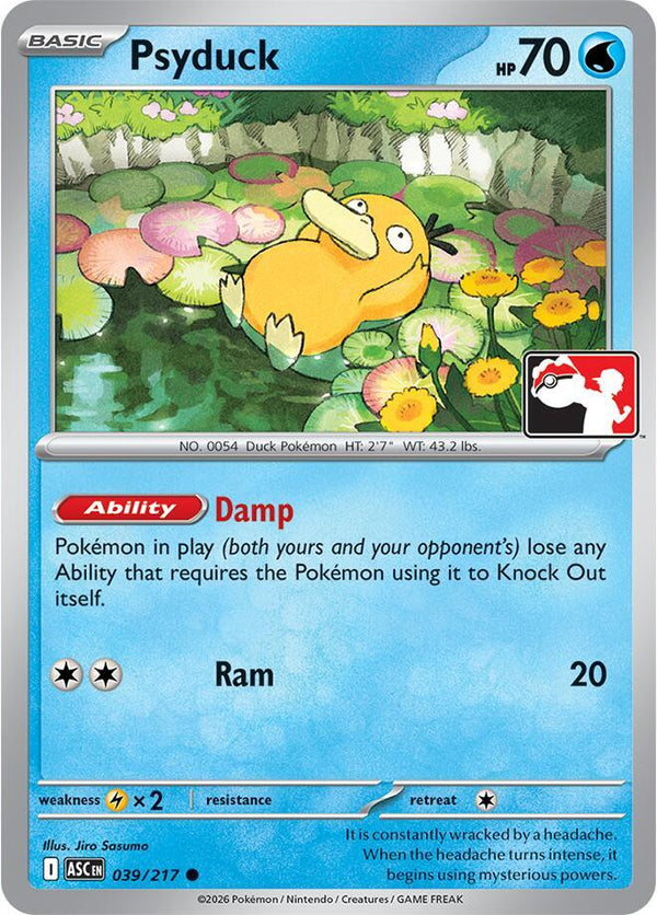 Psyduck - 039/217 [Prize Pack Series Cards]
