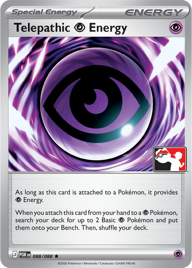 Telepathic Psychic Energy - 088/088 [Prize Pack Series Cards]