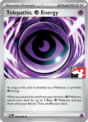 Telepathic Psychic Energy - 088/088 [Prize Pack Series Cards]