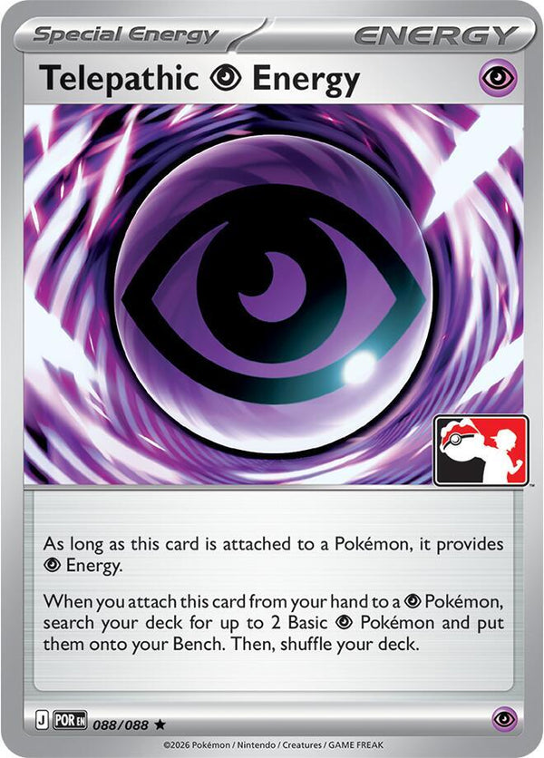 Telepathic Psychic Energy - 088/088 [Prize Pack Series Cards]