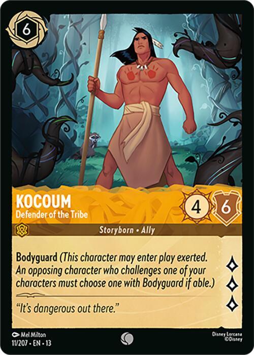 Kocoum - Defender of the Tribe (11/204) [Attack of the Vine!]