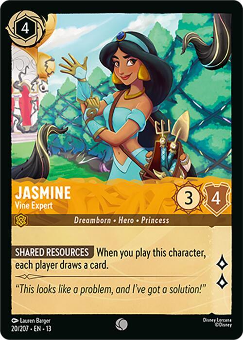 Jasmine - Vine Expert (20/204) [Attack of the Vine!]