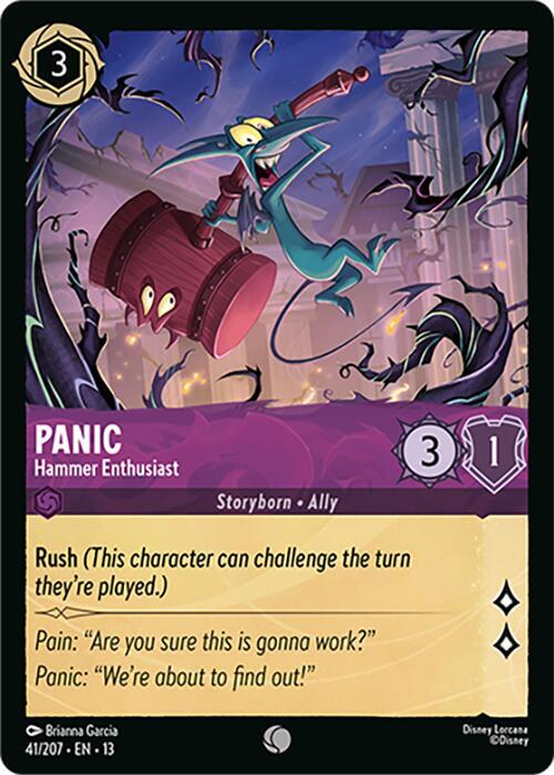 Panic - Hammer Enthusiast (41/204) [Attack of the Vine!]