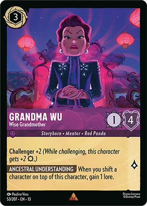 Grandma Wu - Wise Grandmother (53/204) [Attack of the Vine!]