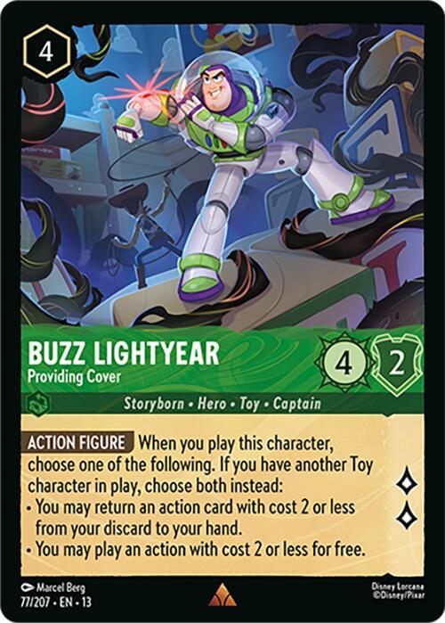 Buzz Lightyear - Providing Cover (77/204) [Attack of the Vine!]