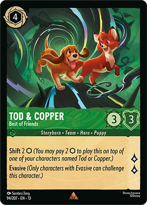 Tod & Copper - Best of Friends (94/204) [Attack of the Vine!]