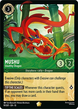 Mushu - Stealthy Dragon (97/204) [Attack of the Vine!]
