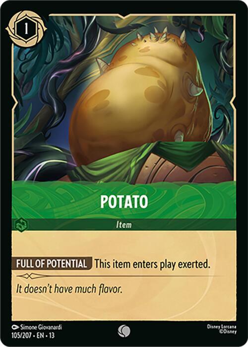 Potato (105/204) [Attack of the Vine!]