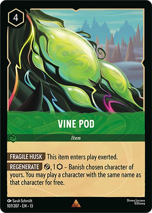 Vine Pod (107/204) [Attack of the Vine!]