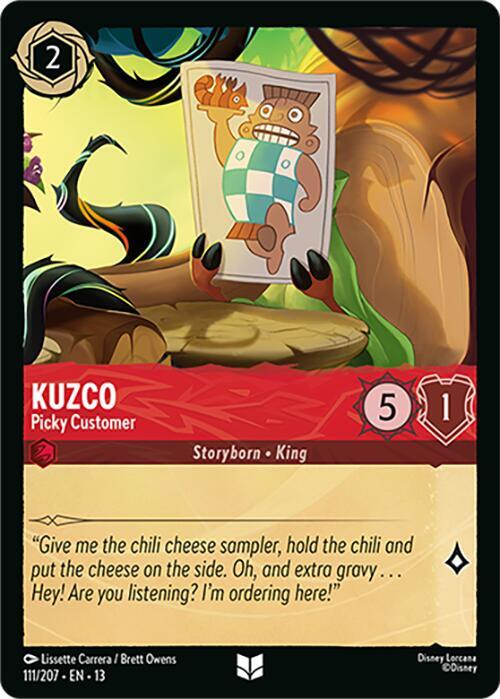Kuzco - Picky Customer (111/204) [Attack of the Vine!]