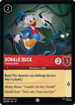 Donald Duck - Vineling Rider (124/204) [Attack of the Vine!]
