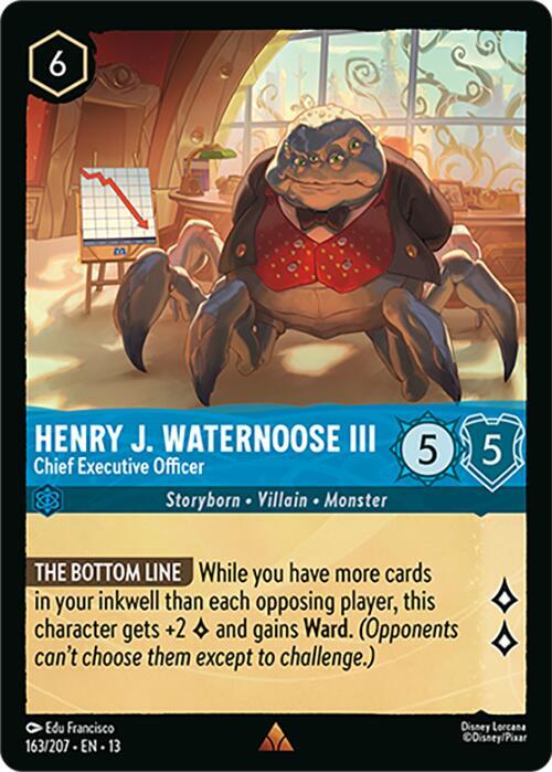 Henry J. Waternoose III - Chief Executive Officer (163/204) [Attack of the Vine!]