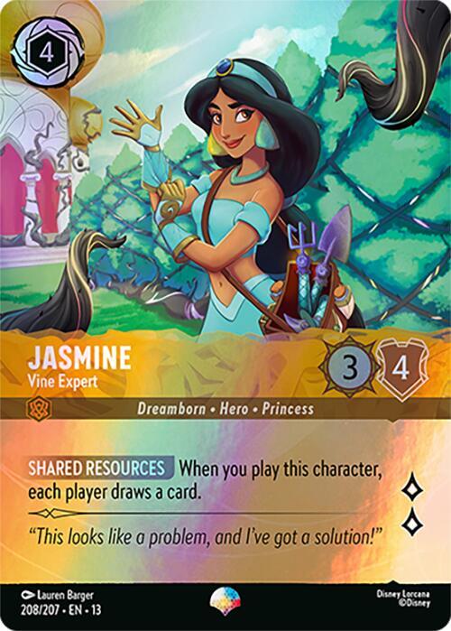 Jasmine - Vine Expert (Epic) (208/204) [Attack of the Vine!]
