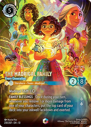 The Madrigal Family - Every Generation (Enchanted) (230/204) [Attack of the Vine!]