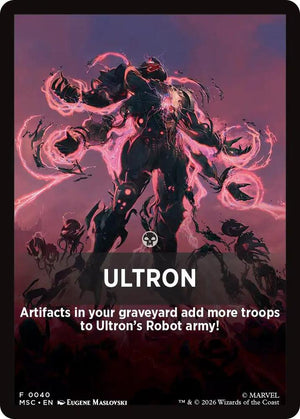 Ultron Theme Card (40) [Marvel Super Heroes Commander]