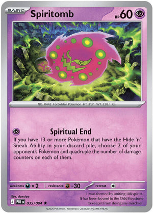 Spiritomb (035/084) [ME05: Pitch Black]