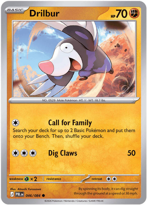 Drilbur (046/084) [ME05: Pitch Black]