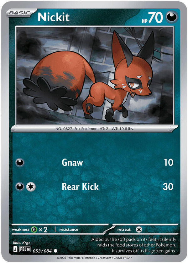 Nickit (053/084) [ME05: Pitch Black]