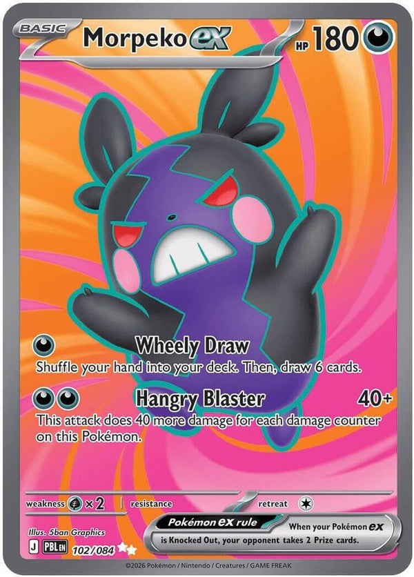 Morpeko ex - 102/084 [ME05: Pitch Black]