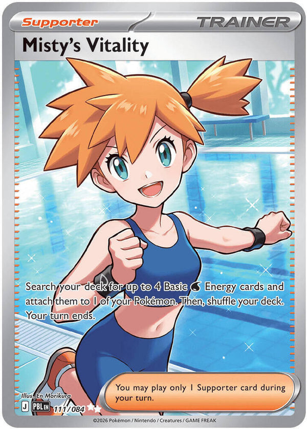 Misty's Vitality - 111/084 [ME05: Pitch Black]
