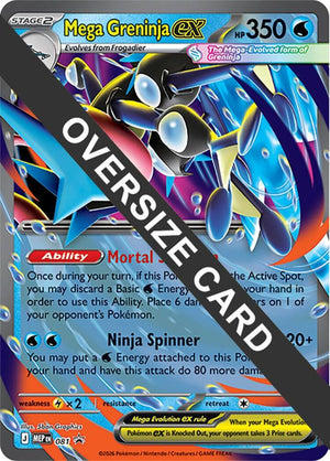 Mega Greninja ex - 081 (022/086) [Jumbo Cards]