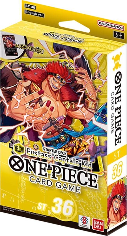 Starter Deck 36 YELLOW Eustass”Captain”Kid