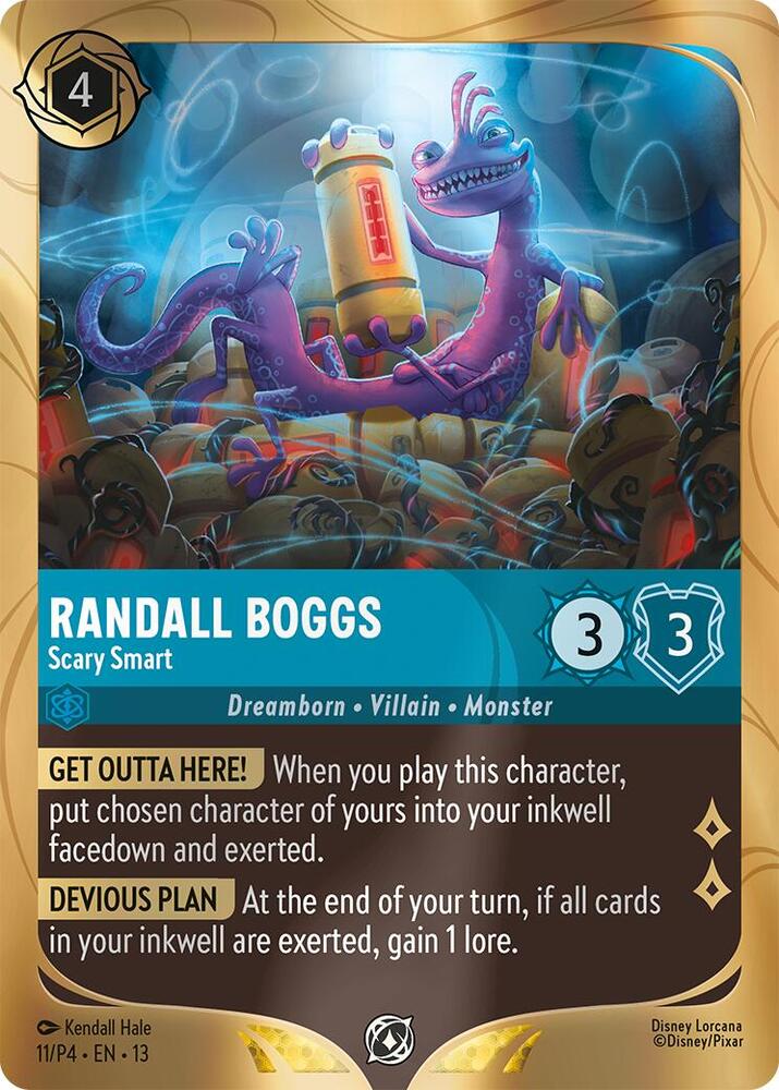 Randall Boggs - Scary Smart (11) [Disney Lorcana Promo Cards]
