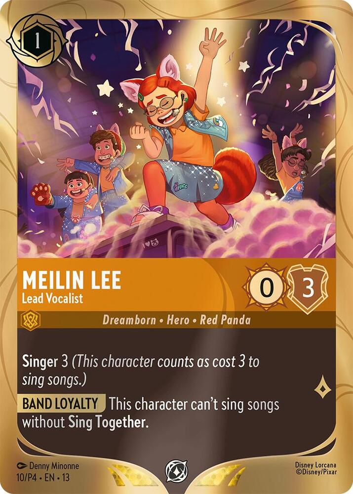 Meilin Lee - Lead Vocalist (10) [Disney Lorcana Promo Cards]
