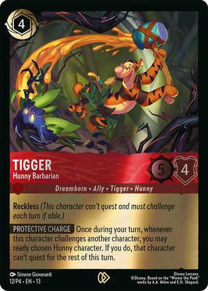 Tigger - Hunny Barbarian (12) [Disney Lorcana Promo Cards]