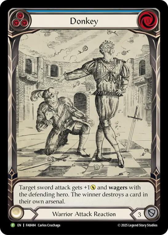 Donkey - FAB484 [Flesh and Blood Promo Cards]