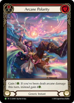 Arcane Polarity (Extended Art) - LGS458 [Flesh and Blood Promo Cards]