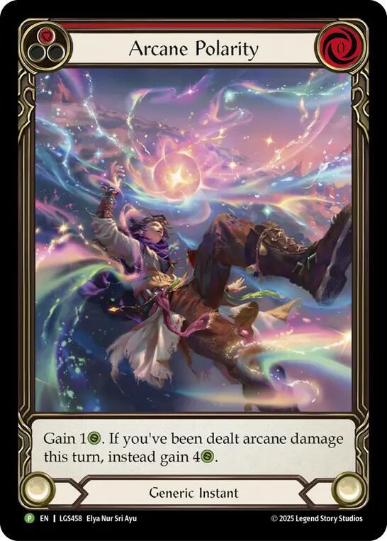 Arcane Polarity (Extended Art) - LGS458 [Flesh and Blood Promo Cards]