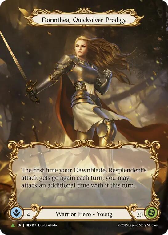 Dorinthea, Quicksilver Prodigy (Marvel) - HER167 [Flesh and Blood Promo Cards]