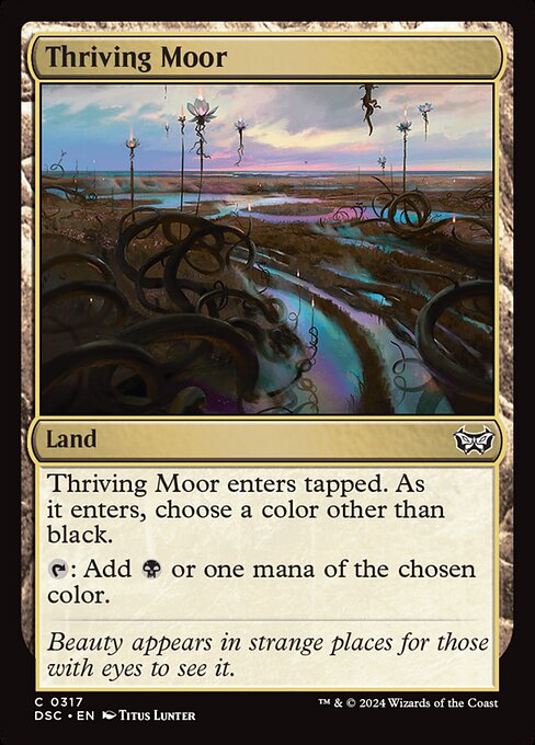 Thriving Moor (317) [Duskmourn: House of Horror Commander]