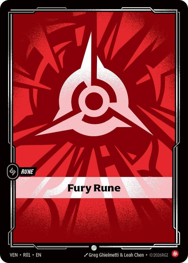 Fury Rune (R01) [Vendetta]