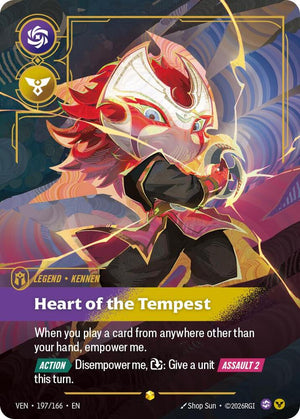 Yordle, Kennen - Heart of the Tempest (Overnumbered) (197/166) [Vendetta]