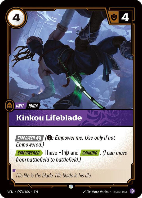 Kinkou Lifeblade (093/166) [Vendetta]
