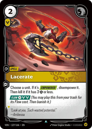 Lacerate (127/166) [Vendetta]