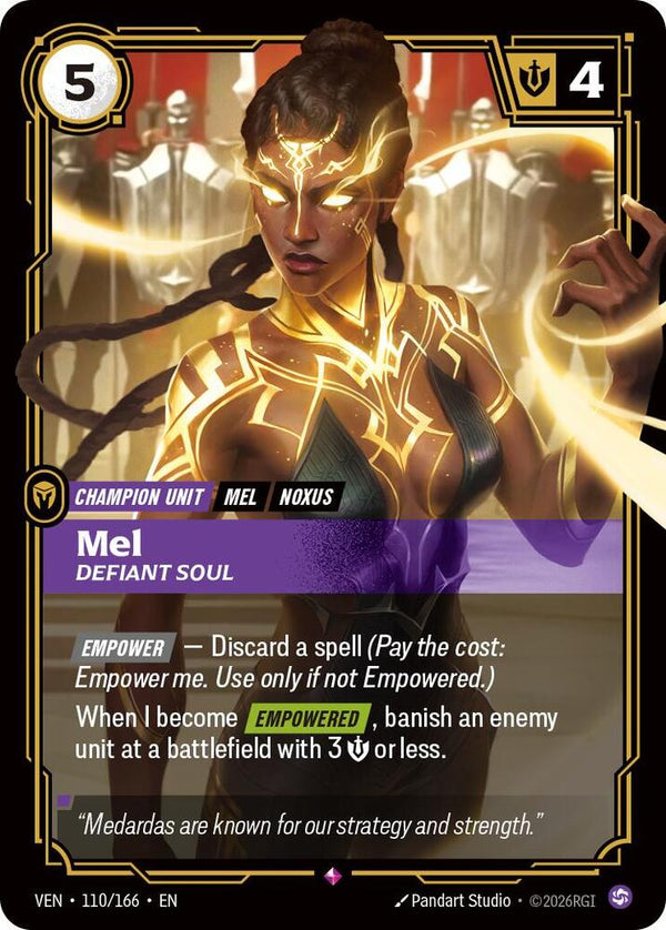 Mel, Defiant Soul (110/166) [Vendetta]