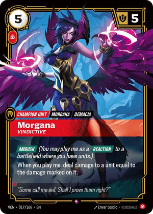 Morgana, Vindictive (017/166) [Vendetta]