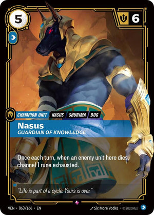 Nasus, Guardian of Knowledge (063/166) [Vendetta]