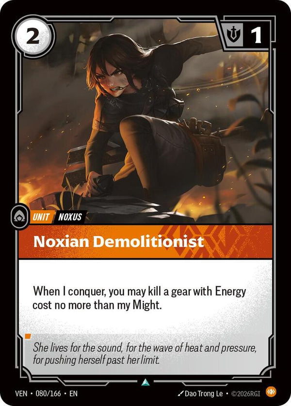 Noxian Demolitionist (080/166) [Vendetta]