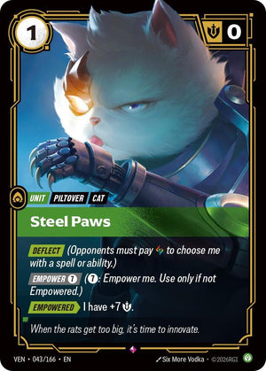 Steel Paws (043/166) [Vendetta]