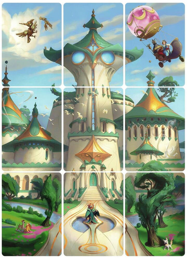 Archazia's Island Puzzle Insert (Set of 9) (Version 1 of 2) [Archazias Island]