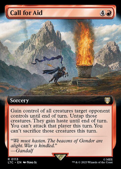 Call for Aid (113) [Tales of Middle-earth Commander] [Extended Art]